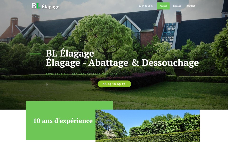 Site BL Élagage
