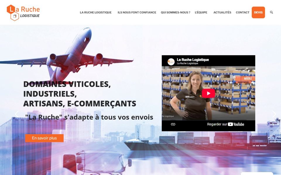 Site LaRuche Logistique